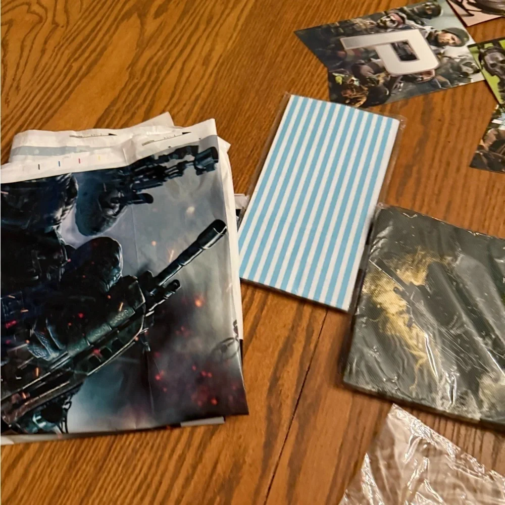 Call of Duty 104 Piece Military Themed Happy Birthday Decorations